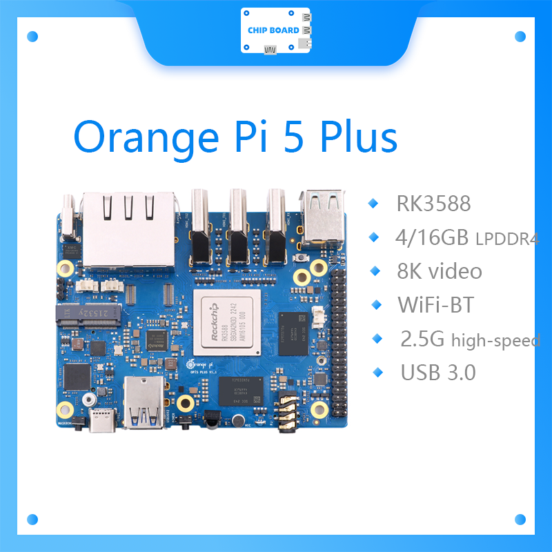 Orange Pi 5 Plus Single Board  - đánh giá và giá Orange Pi 5 Plus 16Gb